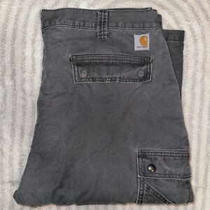 Carhartt Charcoal Relaxed Fit Work Pants